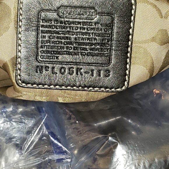 COACH Legacy Raffia Leather & Straw(Matching Wristlet Available) - Picture 13 of 15